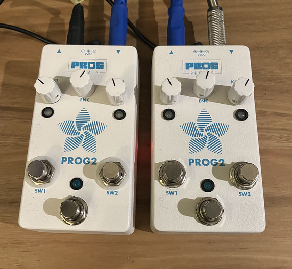 Two pedals